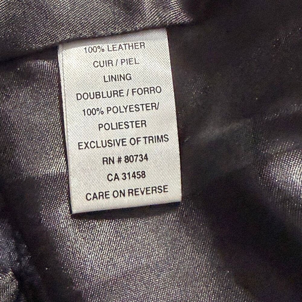 BCBGMAXAZRIA Black 100% Leather Paneled Flare Midi Skirt Women’s Size 6 - Picture 9 of 11